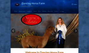 Dancinghorsealpacas.com thumbnail