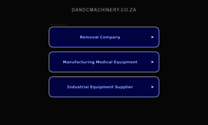 Dandcmachinery.co.za thumbnail