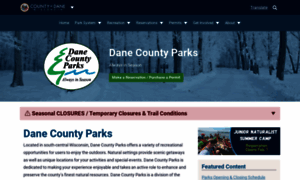 Danecountyparks.com thumbnail