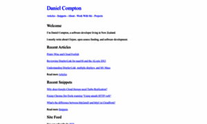 Danielcompton.net thumbnail