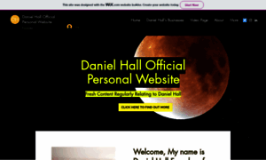 Danielhallwebsite.co.uk thumbnail