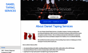 Danieltapingservices.ca thumbnail