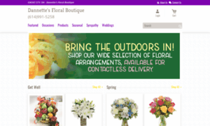 Dannettesfloralboutique.com thumbnail