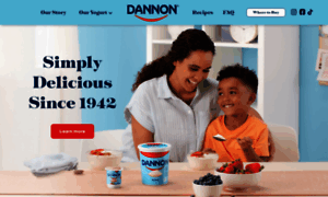Dannon.com thumbnail