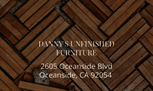 Dannysunfinishedfurniture.com thumbnail