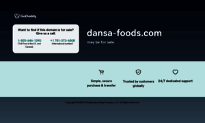 Dansa-foods.com thumbnail