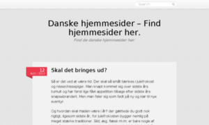 Danske-hjemmesider.dk thumbnail