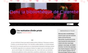 Danslabibliothequedecleanthe.fr thumbnail