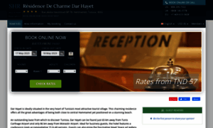 Dar-hayet-hotel-hammamet.h-rez.com thumbnail