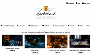 Darcekove-vouchery.sk thumbnail