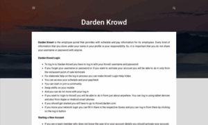 Darden-krowd.info thumbnail