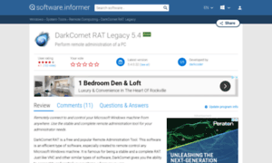 Darkcomet-rat-legacy.software.informer.com thumbnail