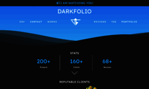 Darkfolio.me thumbnail