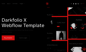 Darkfoliotemplate.webflow.io thumbnail