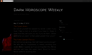 Darkhoroscopeweekly.blogspot.hk thumbnail