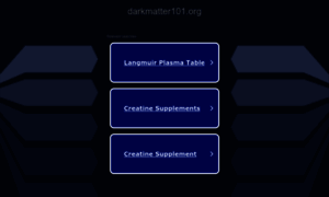 Darkmatter101.org thumbnail