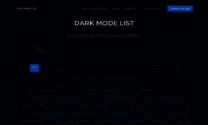 Darkmodelist.com thumbnail