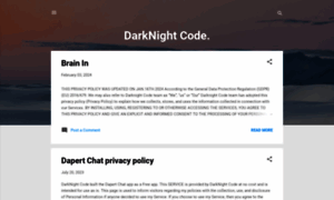 Darknightcodecompany.blogspot.com thumbnail