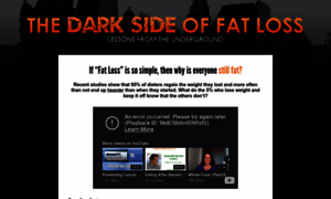Darksideoffatloss.com thumbnail