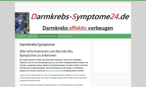 Darmkrebs-symptome24.de thumbnail