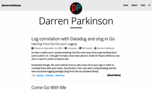 Darrenparkinson.uk thumbnail