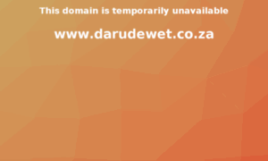 Darudewet.co.za thumbnail
