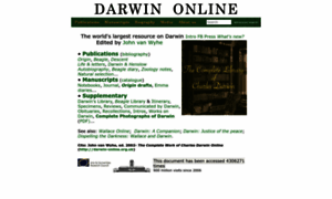 Darwin-online.org.uk thumbnail