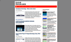 Dasarprogramer.blogspot.com thumbnail