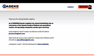 Dasekelogistics.com thumbnail