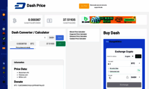 Dash.price.exchange thumbnail