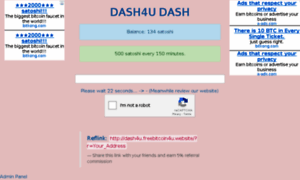Dash4u.freebitcoin4u.website thumbnail