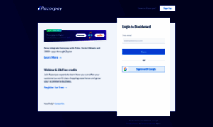 Dashboard.razorpay.com thumbnail