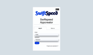 Dashboard.swiftspeedappcreator.com thumbnail