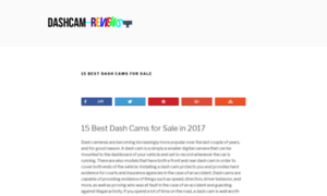 Dashcam-reviews.com thumbnail
