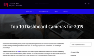 Dashcambuyersguide.com thumbnail