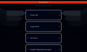 Data-conversions.net thumbnail
