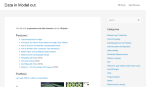 Data-in-model-out.com thumbnail