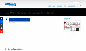 Data-matrix-native-access-barcode.windows10compatible.com thumbnail