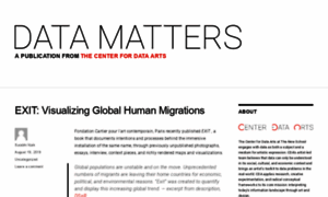 Data-matters.nyc thumbnail