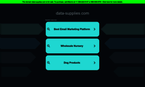 Data-supplies.com thumbnail