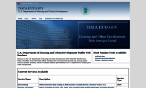 Data.hud.gov thumbnail