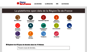 Data.iledefrance.fr thumbnail