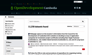 Data.opendevelopmentcambodia.net thumbnail