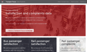 Data.passengerfocus.org.uk thumbnail