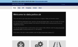 Data.police.uk thumbnail