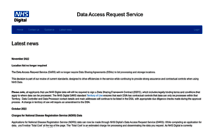 Dataaccessrequest.hscic.gov.uk thumbnail