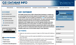 Databar-barcode.info thumbnail