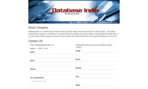 Databaseindia.co.in thumbnail