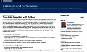 Databaseperformance.blogspot.com thumbnail