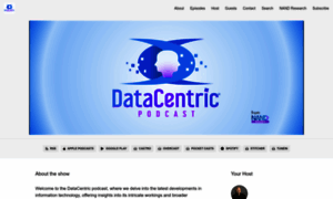 Datacentricpodcast.com thumbnail